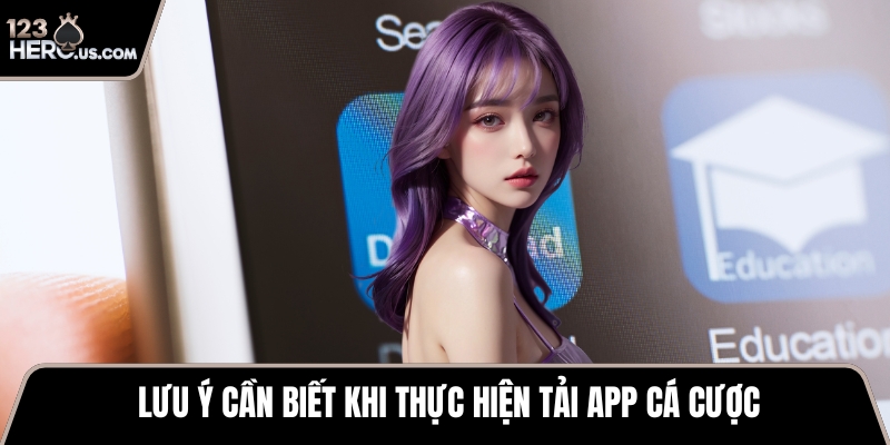 Lưu ý cần biết khi thực hiện tải app cá cược
